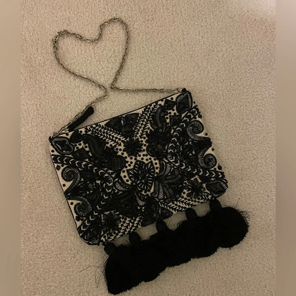 Chico bling and tassel purse-like new - Picture 1 of 11